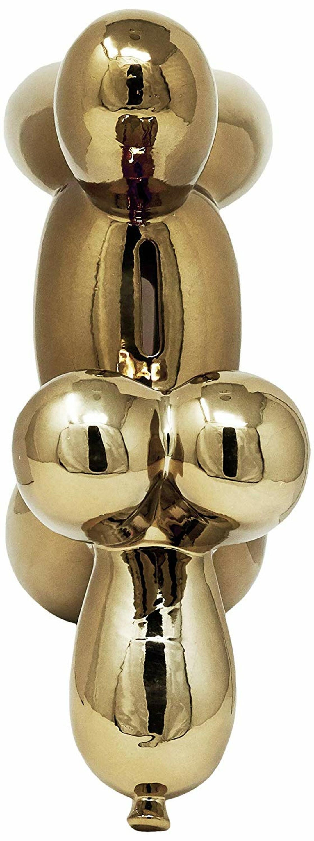 Ceramic Dog Bank  - Bronze 12"