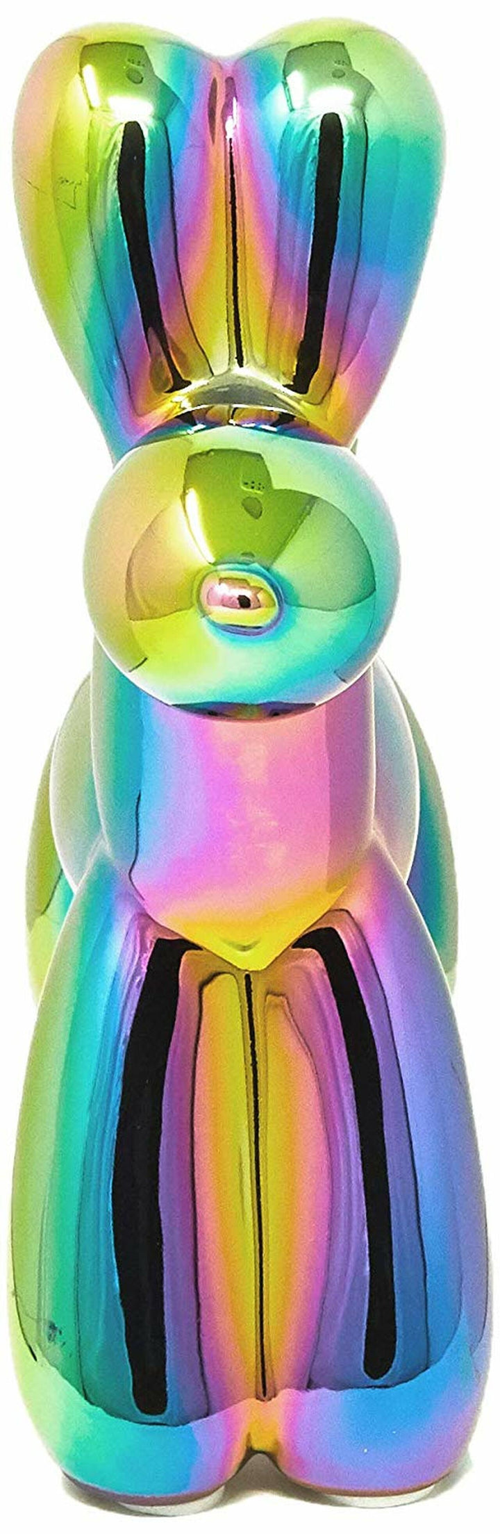 Mini Ceramic Dog Bank - Iridescent 7.5"