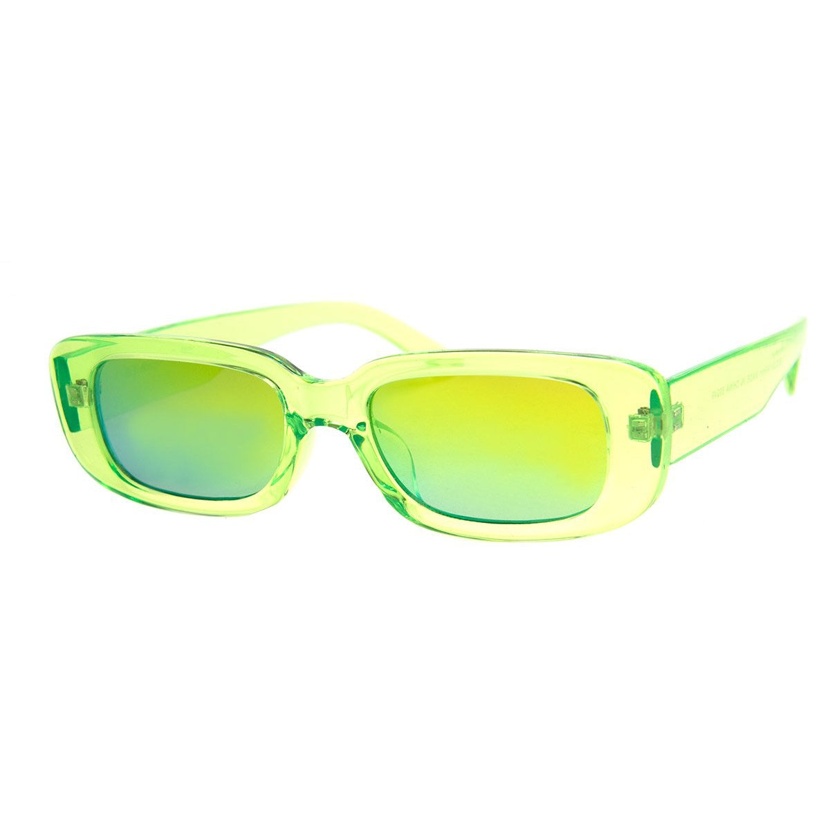 Callie Sunglasses - Lime Green