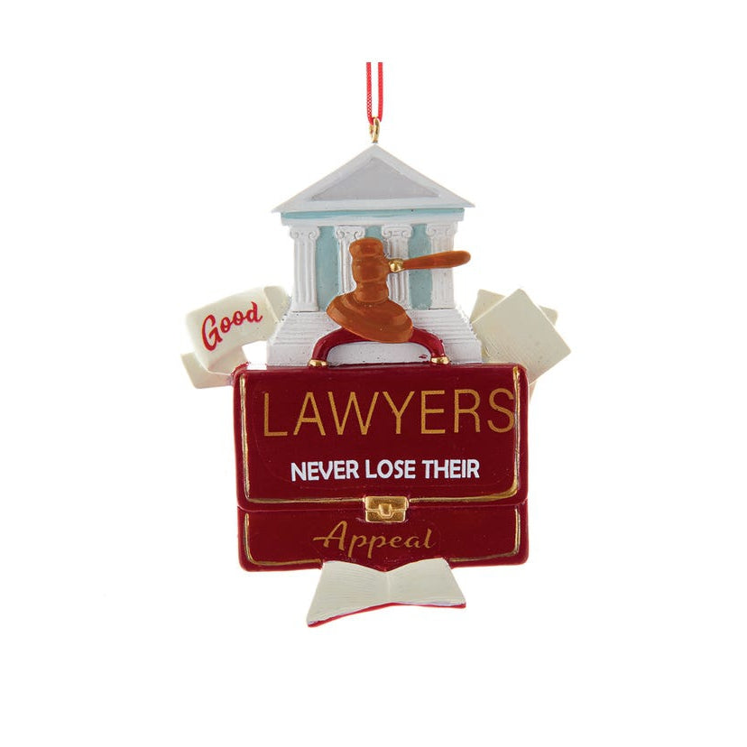 Lawyer's Appeal Ornament