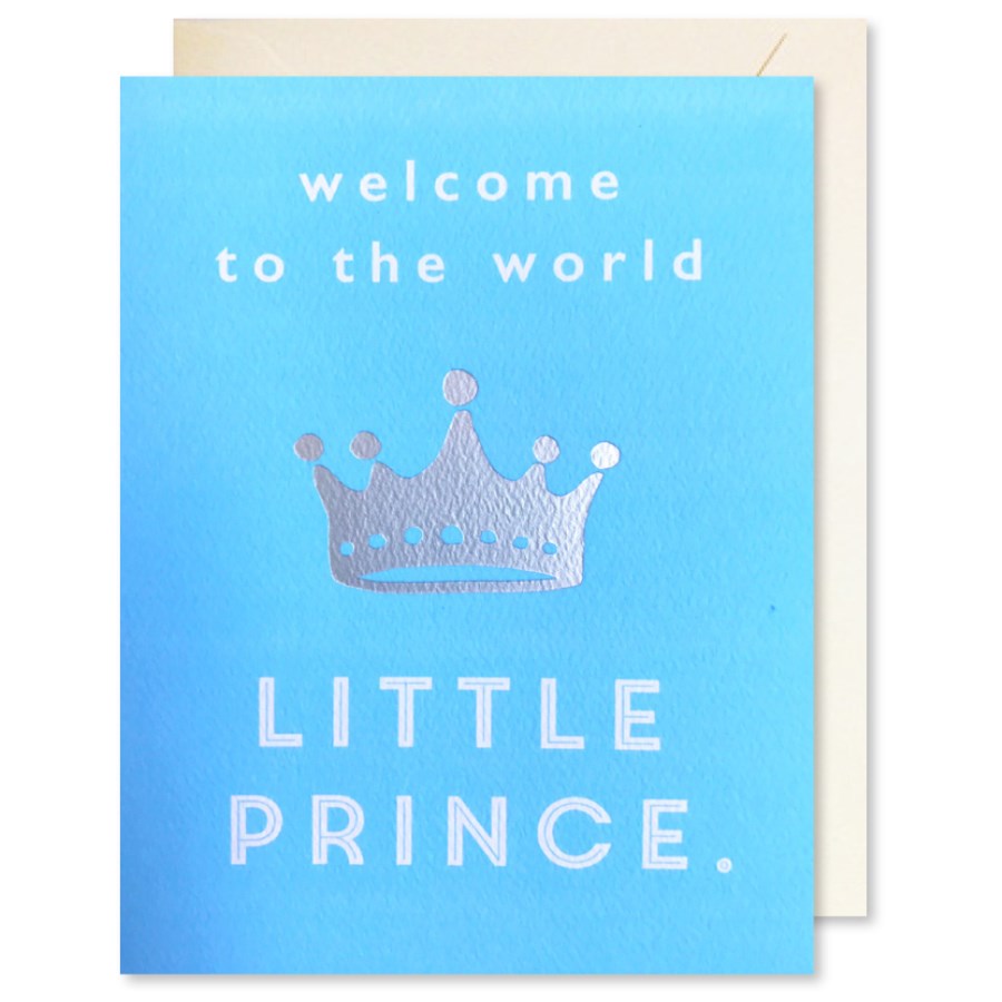 Baby Prince greeting card