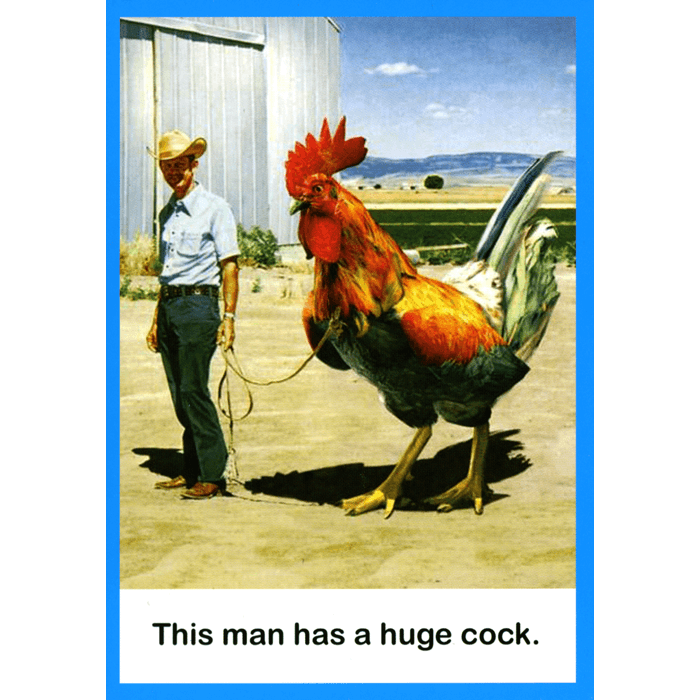 This Man Has A Huge Cock magnet