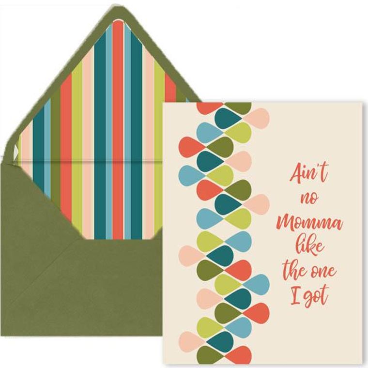 Ain't No Momma Greeting Card