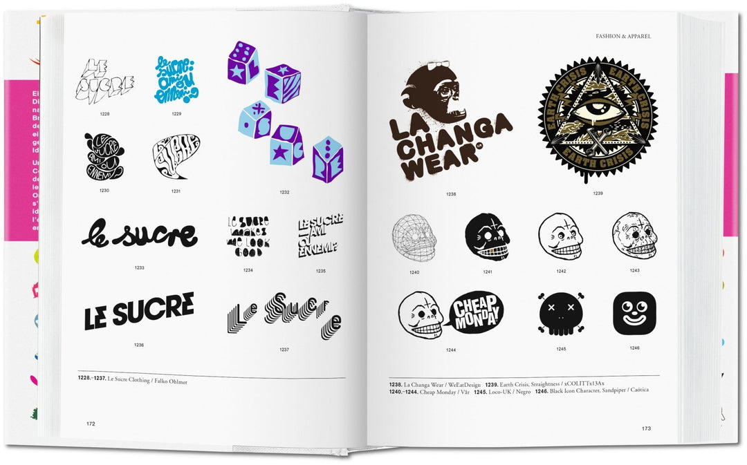 BU Hardcover: Logo Design Pink