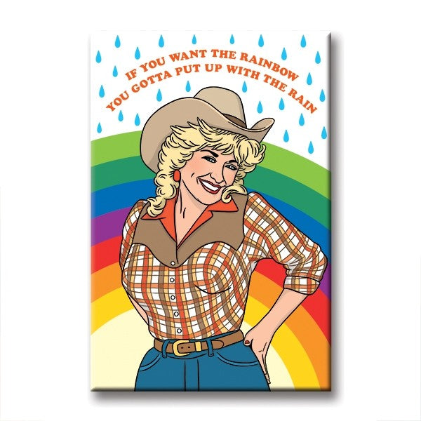 Magnet: Dolly Rainbow