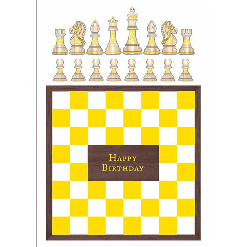 Chess Birthday Card