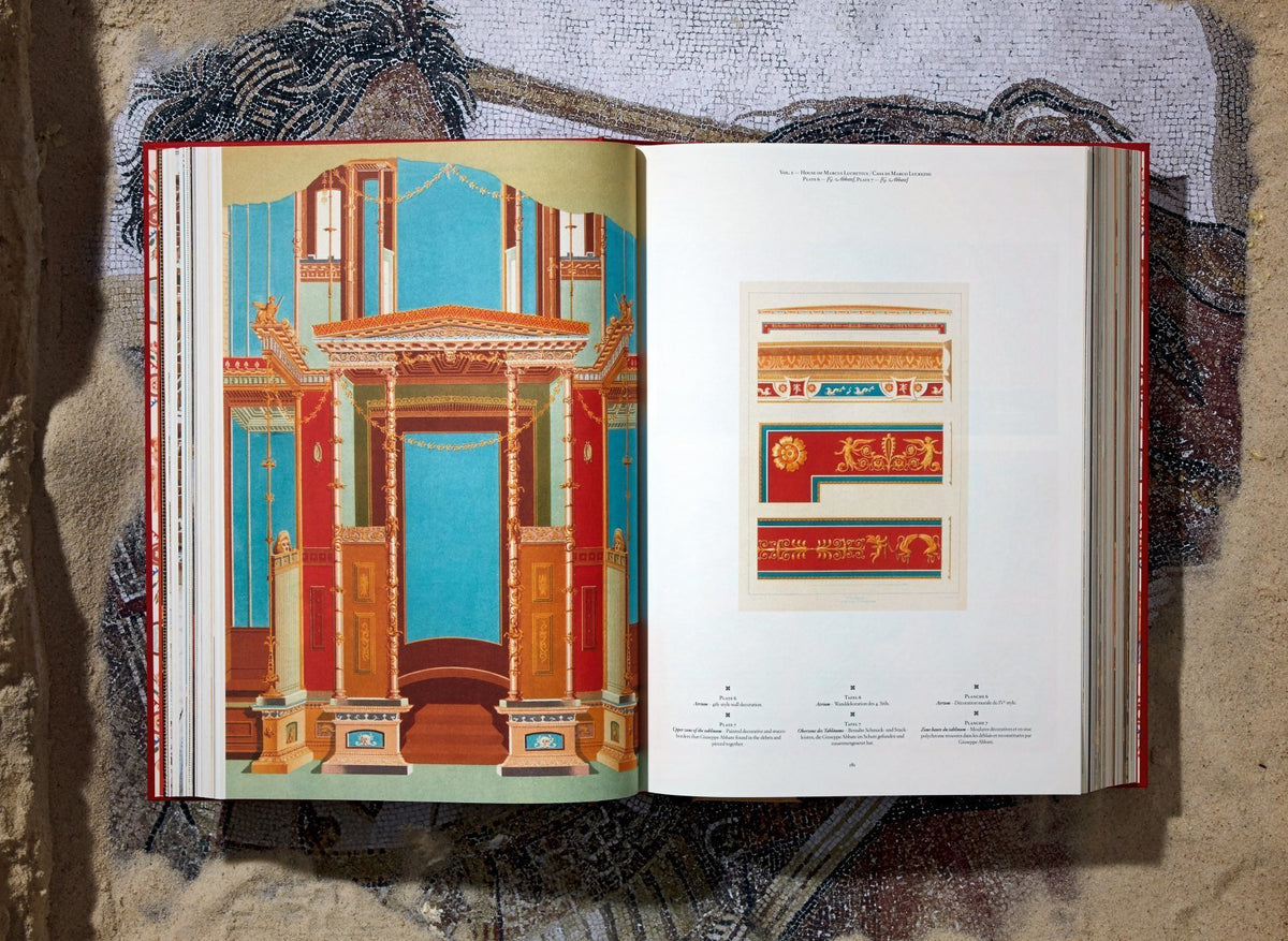 Fausto & Felice Niccolini - Houses and Monuments of Pompeii XXL - Just Fabulous Palm Springs