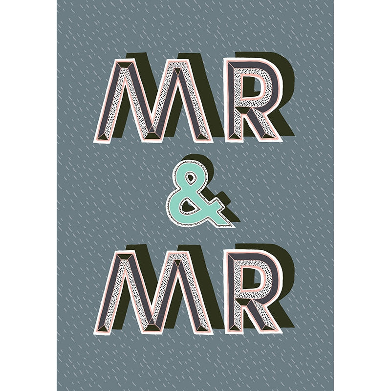 Mr & Mr - Wedding Card