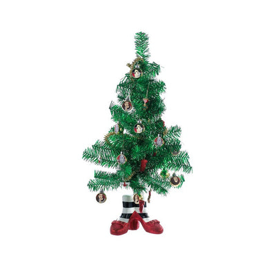 Wizard Of Oz™ Miniature Tinsel Christmas Tree and Ornament Set