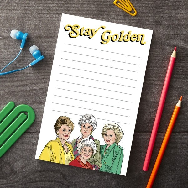 Notepad: Golden Girls Stay Golden