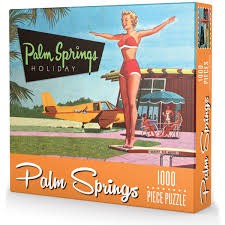 Palm Springs Holiday Jigsaw Puzzle - Just Fabulous Palm Springs