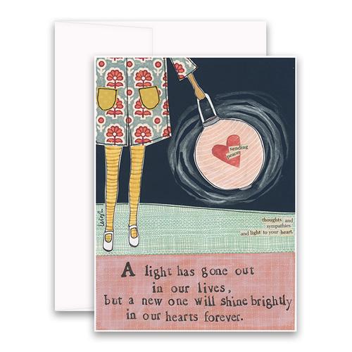 Shine Brightly Card greeting card