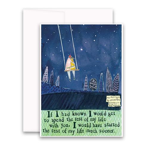 Started Much Soon Card greeting card