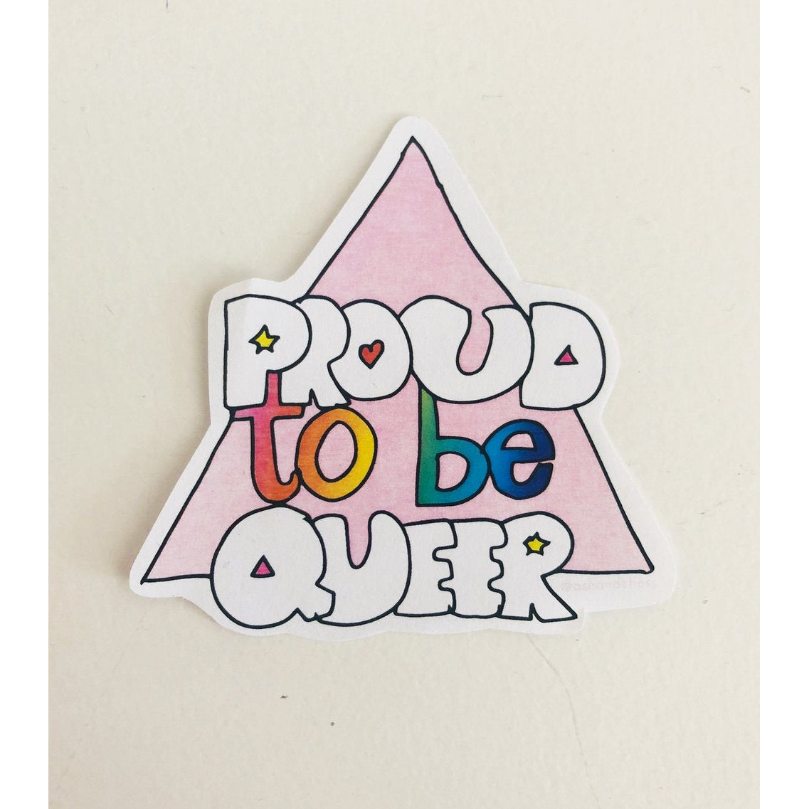 Proud to be Queer Sticker - Just Fabulous Palm Springs