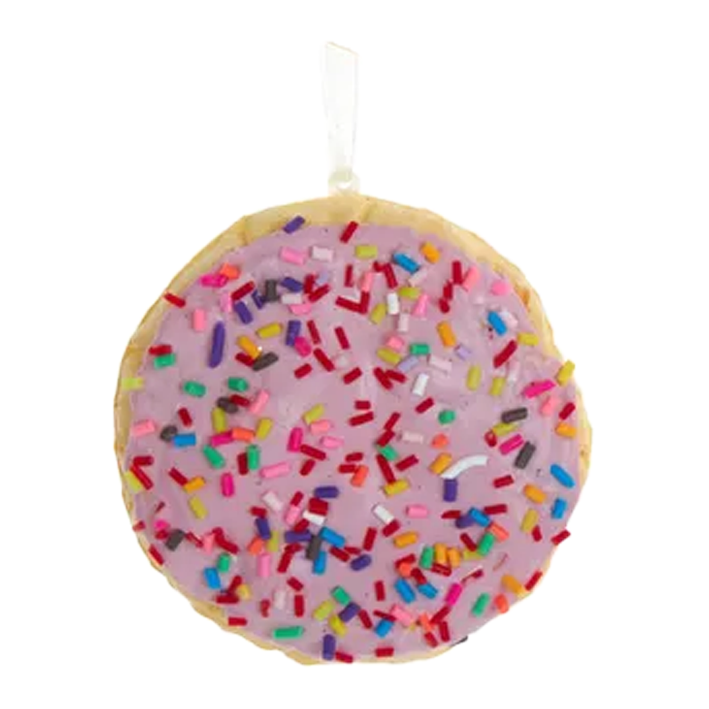 Foam Sugar Cookie Ornament - Purple