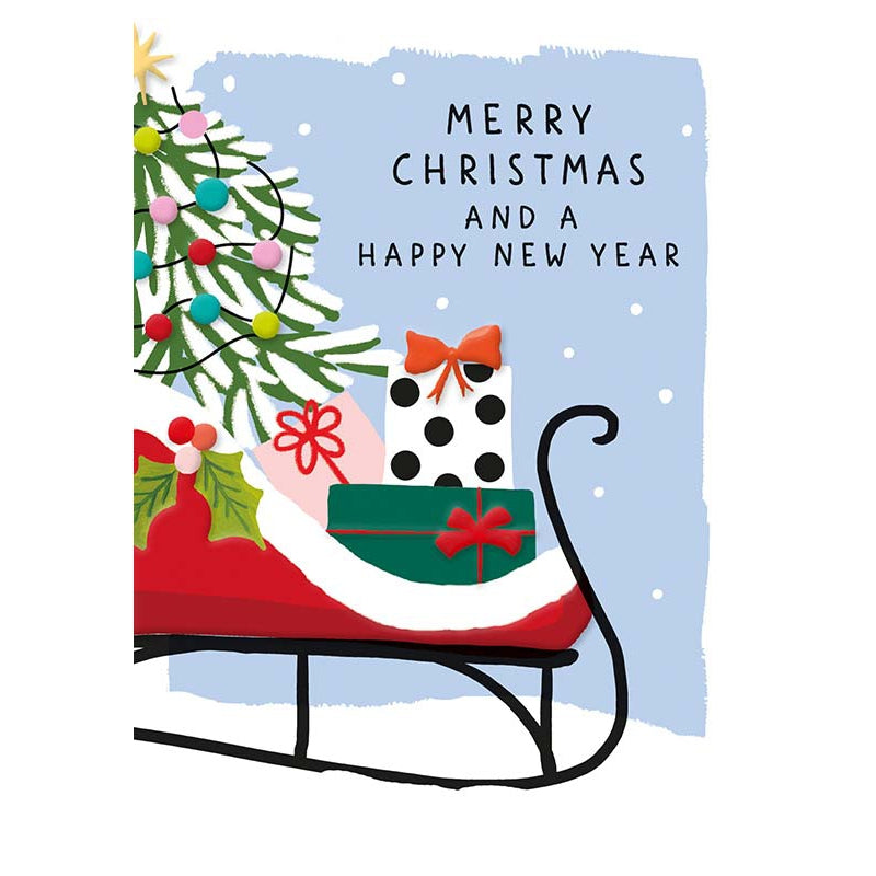Sleigh - Christmas Card
