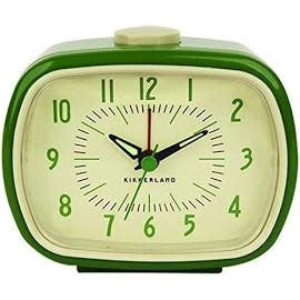 Retro Alarm Clock Green clock