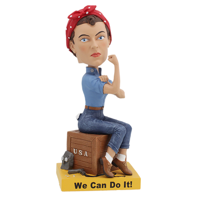 Rosie The Riveter Bobble Head bobble head