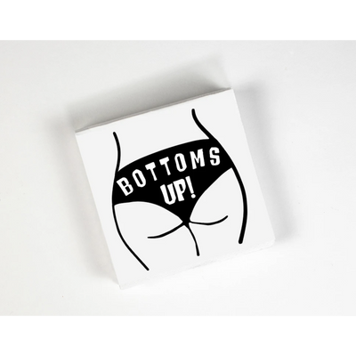 Bottoms Up! Cocktail Napkins napkins