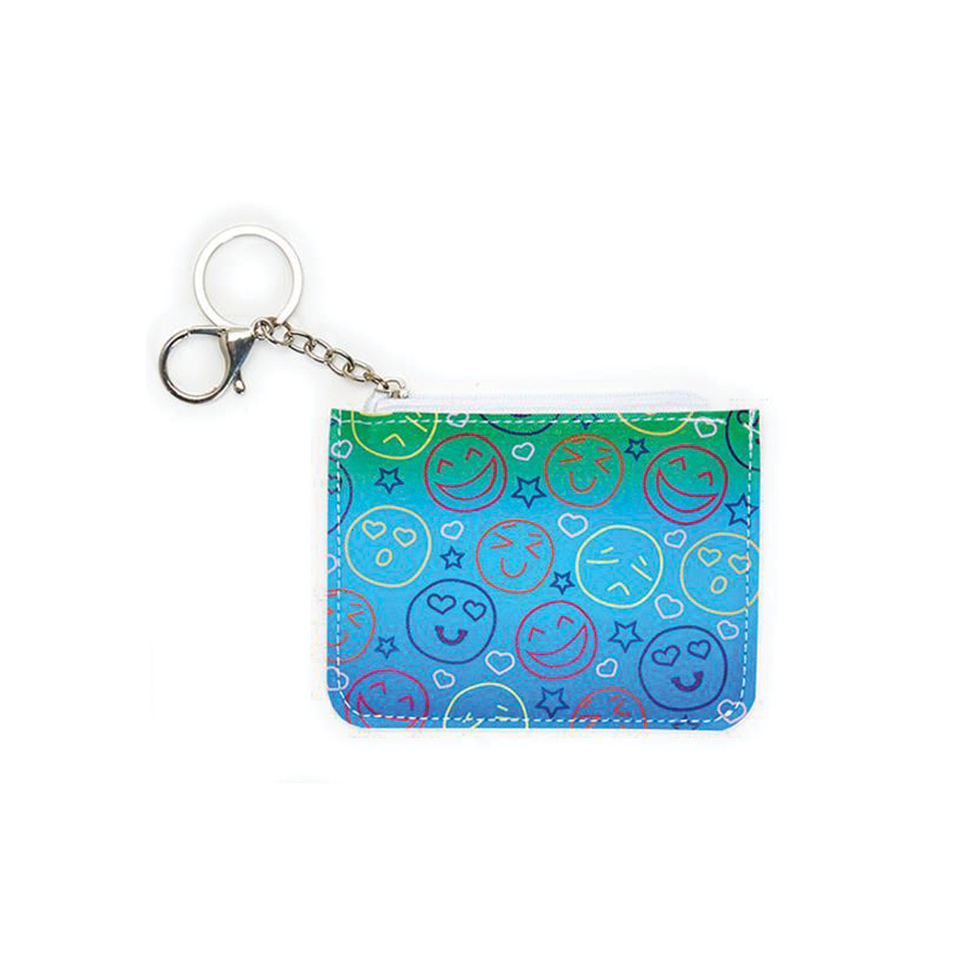 Good Vibes Coin Purse & ID Holder - Smiley Face