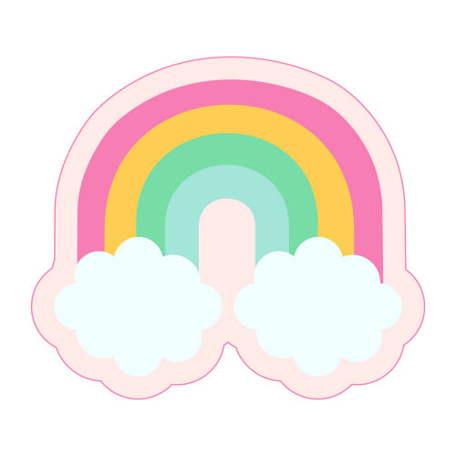 Rainbow Puff - Sticker