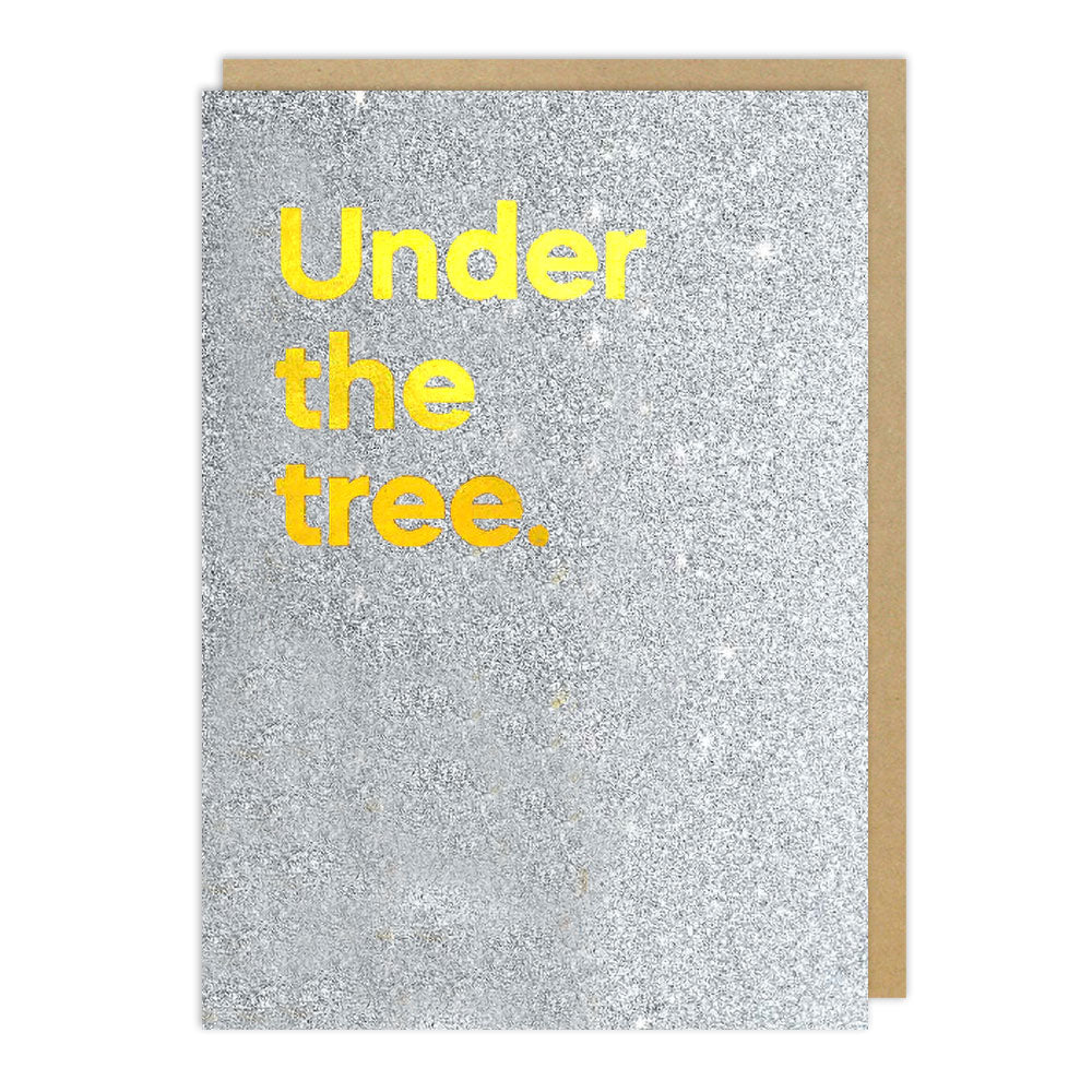 Underneath The Tree Song Holiday Card