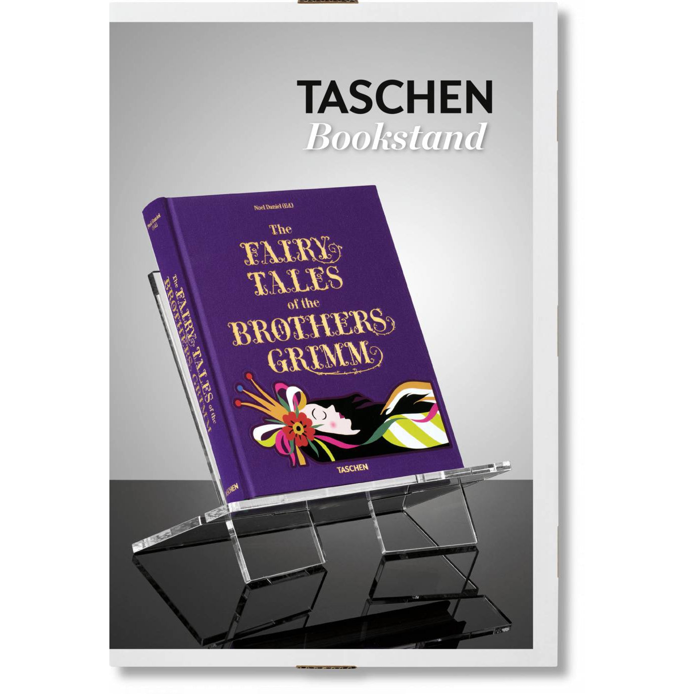 TASCHEN's Clear Acrylic Bookstand - Medium - Just Fabulous Palm Springs
