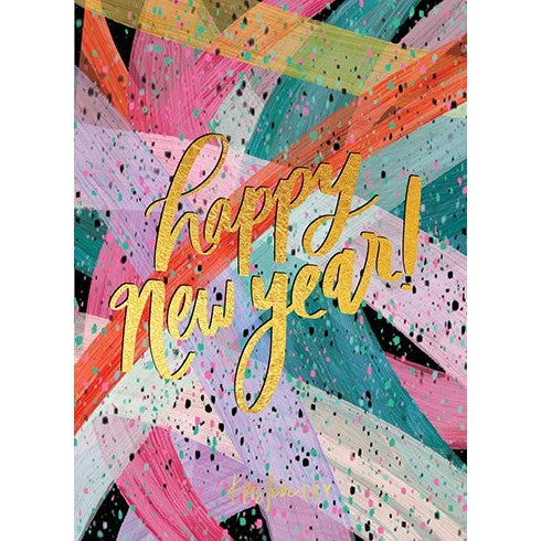 Mod New Year Holiday Card - Just Fabulous Palm Springs