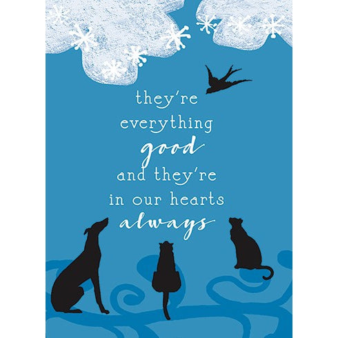 Everything Good Pet Sympathy Card