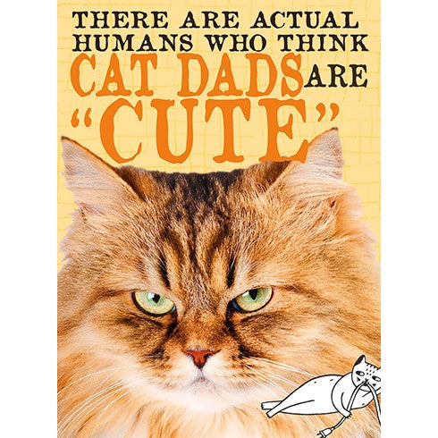 Cat Dad Birthday Card