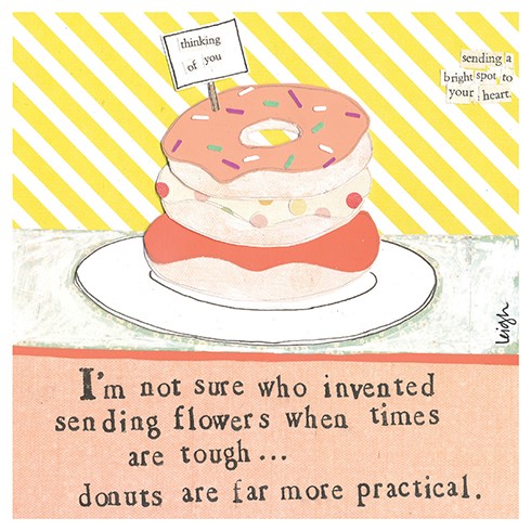 Donuts Encouragement Card