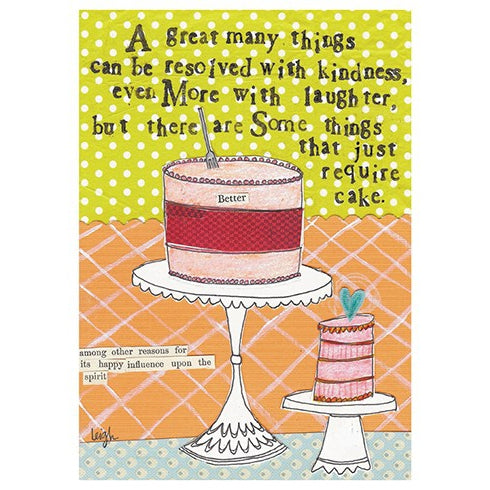 Cake Required Greeting Card