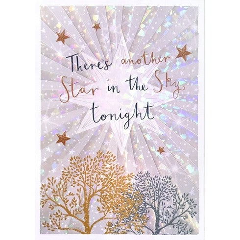 Another Star Sympathy Greeting Card