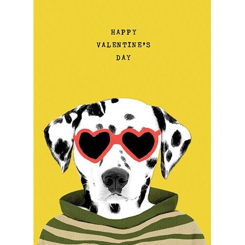 Spotted You Valentine Greeting Card