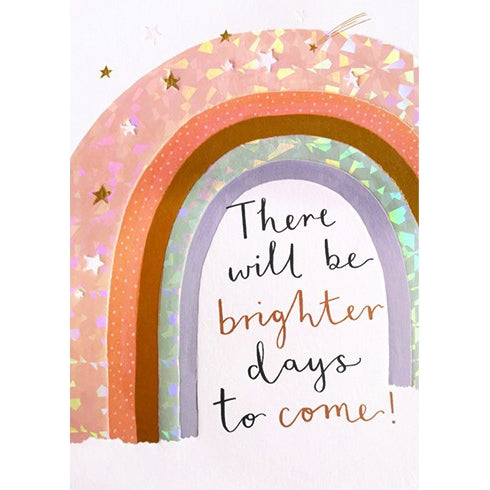 Brighter Days Thinking Of You Greeting Card