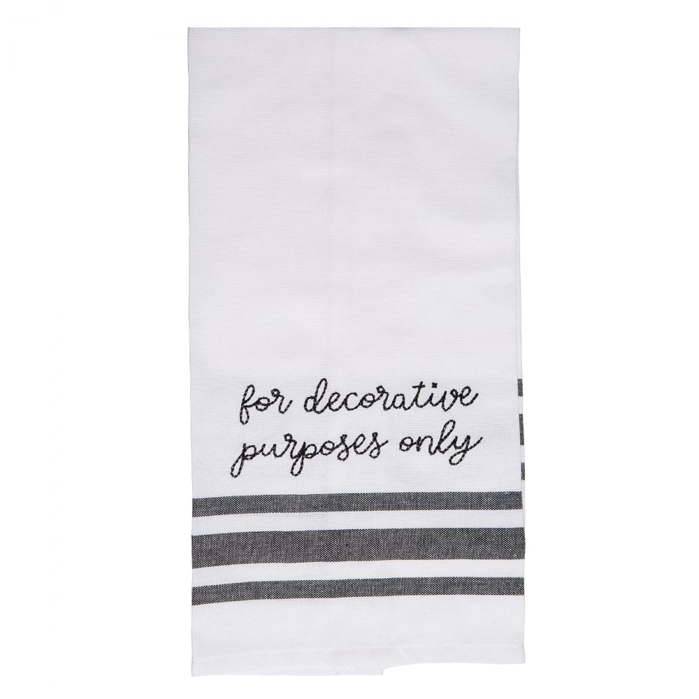 For Decorative Purposes Only Tea Towel