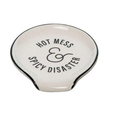 Hot Mess & Spicy Disaster Spoon Rest