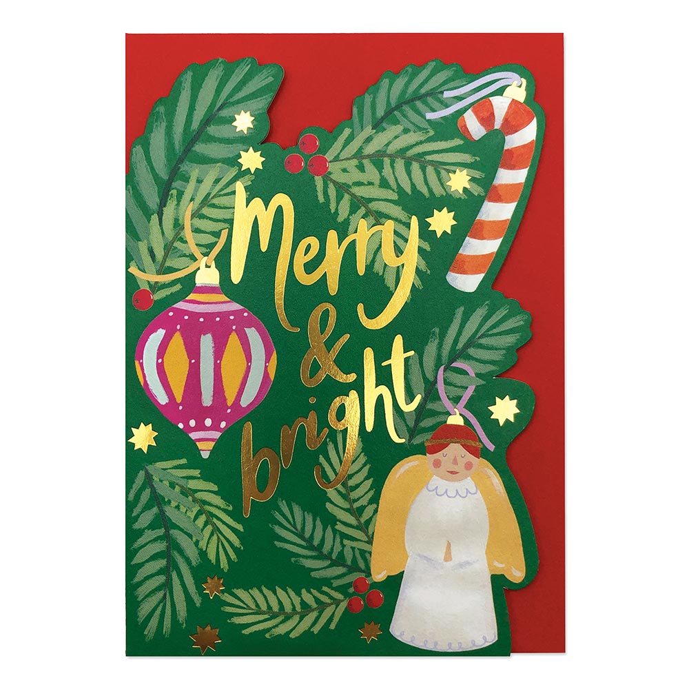 Merry & Bright Holiday Card