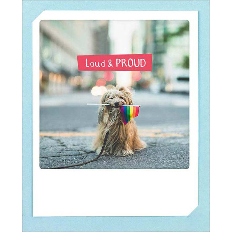 Loud & Proud Greeting Card - Just Fabulous Palm Springs